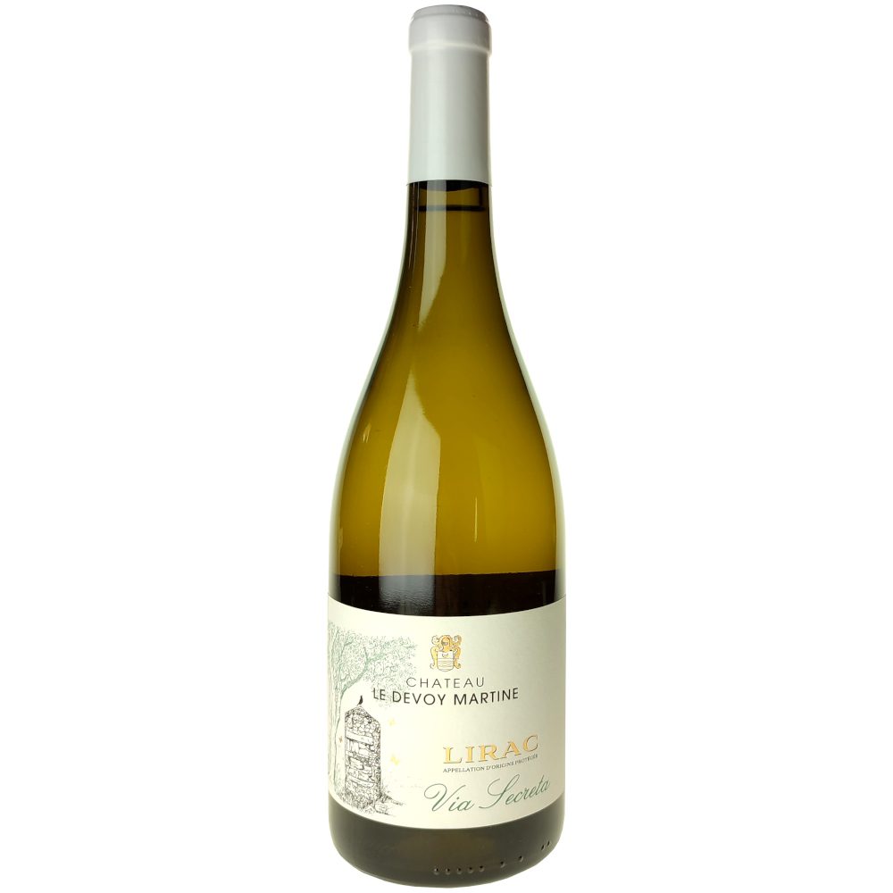 Lirac blanc Via Secreta 2023 Château Le Devoy Martine